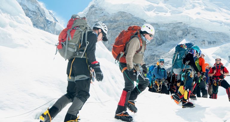 Erciyes Dağı tırmanış etkinliği