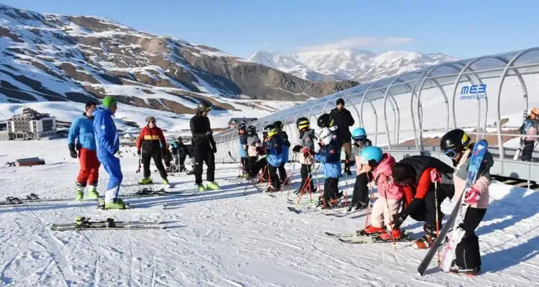 erciyes kayak dersi